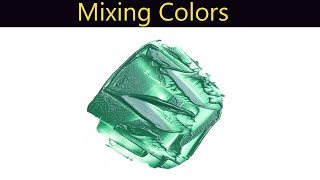 How To Make Phthalo Green Color Paint  Mixing Colors [upl. by Spancake]