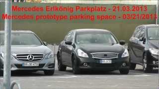 Mercedes Erlkönig Parkplatz  Prototype parking space SECKlasseclassGLA XVANInfiniti [upl. by Taam]