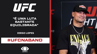 Diego Lopes fala sobre preparação para enfrentar Brian Ortega no UFC 306 [upl. by Issac6]