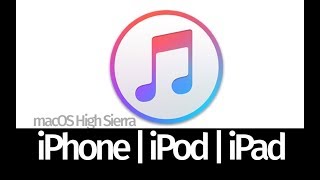 How to Sync Music from macOS High Sierra to iPhone iPad iPod [upl. by Jeromy]