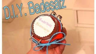 DIY  Badesalz selber herstellen [upl. by Gran474]