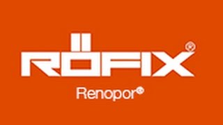 RÖFIX Renopor® [upl. by Bonar]