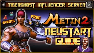 Metin2 DE  Tigerghost Neustart 2024 Guide [upl. by Verene142]