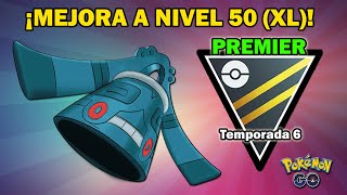 BRONZONG NIVEL 50 XL en LIGA ULTRA PREMIER GO BATTLE LEAGUE PvP  POKEMON GO [upl. by Ailices]