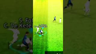 Fofana🤩sliding🎯tackle in efootball football efootball shorts pes edit gaming defending game [upl. by Cheng]