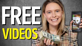 Download FREE Videos To Reupload LEGALLY To Earn Money Online [upl. by Esenej]