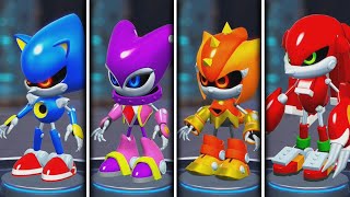 Sonic Superstars All Playable Metal Forms [upl. by Araik344]