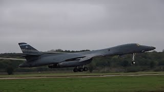 RAF FAIRFORD  B1B BONES ARE BACK IN THE UK  121023 4K [upl. by Erline]