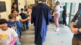 Lindbergh High School Senior Graduates Walk at Cascade Elementary School [upl. by Hepsibah]