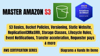 Master AWS S3  All S3 Concepts  Diagrams amp Hands On Demo  AWS SAA aws awscertification [upl. by Keram]