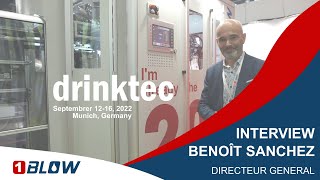 Drinktec 2022  Interview Benoît Sanchez [upl. by Erdreid2]