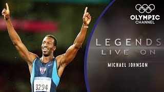 What is Athletics Icon Michael Johnson Doing Now  Legends Live On [upl. by Daht]