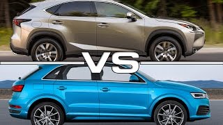 Lexus NX 300h vs Audi Q3 [upl. by Landan233]