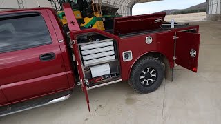 My Hughes Equipment Service truck bed tour [upl. by Neiv]