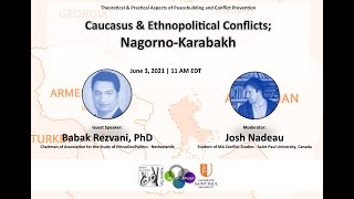 Babak Rezvani Caucasus amp Ethnopolitical Conflicts [upl. by Dagnah]