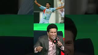 What did Sachin say on Gangulys fast bowling cricket cricketlovers sachin souravganguly [upl. by Aihpos]