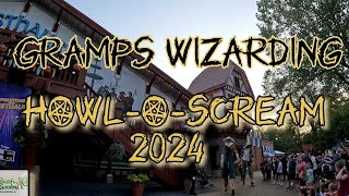 I am well seasoned Cannibal Harbor scare zone walkthrough at HowlOScream Seaworld Orlando 2024 [upl. by Bick397]