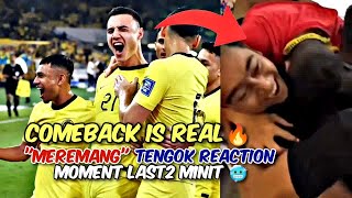 🔥Fans2 quotSEBAKquot Harimau Malaya COMEBACK Score Goal DRAMATIK Malaysia vs Republic of Kyrgyzstan 2023 [upl. by Notsruht]