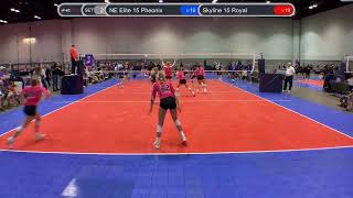 NE Elite 15 Pheonix vs Skyline 15 Royal 20230620 AAU Nationals 15 Open  Day 3 Match 3 [upl. by Fidela]