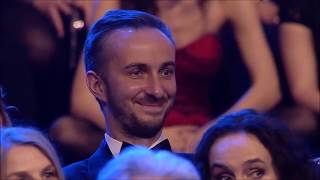 Jan Böhmermann zerstört Caren Miosgas Rede Goldene Kamera  2017 [upl. by Alek]