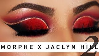 Worth your  JACLYN HILL X MORPHE VOL 2 PALETTE  Review  Tutorials [upl. by Lothario]