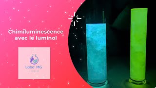 Chimiluminescence avec le luminol [upl. by Takara289]