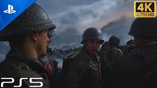 DDay 1944 Normandy  Immersive Ultra Realistic WW2 Game — Call of Duty 4K PS5 [upl. by Seiden863]