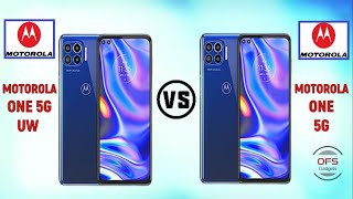 Motorola One 5G UW vs Motorola One 5G Rebranding [upl. by Nirmak]