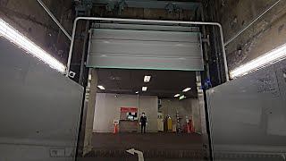 マロニエゲート銀座2『機械式立体』駐車場出口からカーエレベータ  From Marronnier Gate Ginza 2 parking lot exit [upl. by Laureen]