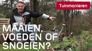 Einde februari wat te doen in de tuin  Winter  Tuinmanieren [upl. by Gaudette418]