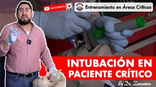 SECUENCIA DE INTUBACIÓN EN PACIENTE CRÍTICOBY DR ZAMARRÓN [upl. by Attiuqihc]