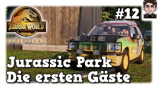 Jurassic World Evolution 2  Jurassic Park die ersten Gäste  Lets Play 12 [upl. by Atilrak]