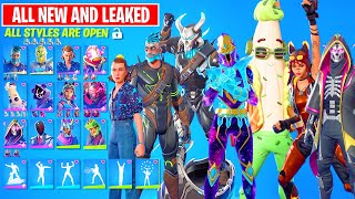 Fortnite OG ALL LEAKED Skins and Emotes incl new Stranger Things All Cosmetics from Update 2700 [upl. by Ellecrad]