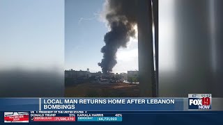 Cincinnatian Andy Hajjars Experience in the country of Lebanon during Last Months Bombings [upl. by Tamarah]