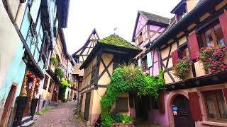 EGUISHEIM ALSACE FRANCE 🇫🇷 [upl. by Aicitan279]