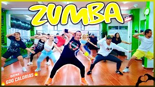 ZUMBA en CASA Dance Workout 🔥 Clase COMPLETA y DIVERTIDA [upl. by Yenwat545]