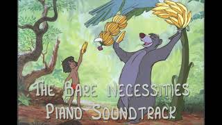 The Bare Necessities The Jungle Book  Relaxing Disney Piano Backing Soundtrack [upl. by Zoara]