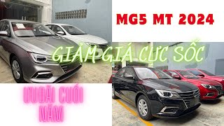 MG5 MT 2024 Còn 11 Ngày Là Hết Giá Tốt Ưu Đãi Khủng Tháng 11 Sedan C Giá Tốt Nhất ☎️0934925274 [upl. by Perretta]