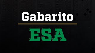 GABARITO ESA 2023  CORREÇÃO DA PROVA AO VIVO  Promilitares [upl. by Nira]