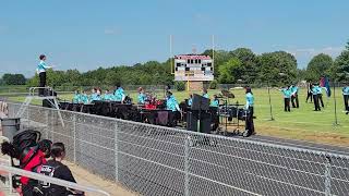 Tunstall Vanguard Marching Band performs Shattered at the PCS Preview of Bands September 16 2003 [upl. by Jehiel]