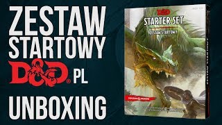 Zestaw startowy DampD 5ed To ja go tnę  Unboxing [upl. by Hnad]