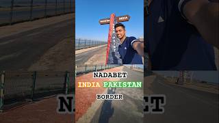 Nadabet  India Pakistan BorderZero Point nadabet indiapakistanborder [upl. by Alleul]