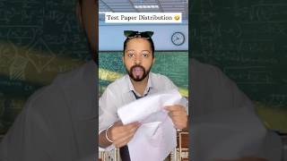 Exam Paper Distribution  SCHOOL Days 🤣 comedy funny youtubeshorts school viral [upl. by Sidoon440]