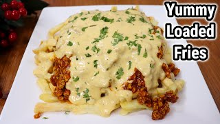 Delicious Loaded Fries Recipe  Loaded Fries  Winter Special Recipe [upl. by Fachini]