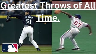 Top 10 Outfield throws in MLB History [upl. by Ettereve601]