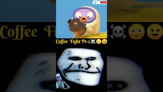 funny 🥶 troll face meme  maca and roni ❤️ coffee fight 2 troll  part103 [upl. by Outhe]