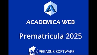 Prematricula 2025 [upl. by Rentschler]