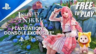 New Free To Play PlayStation 5 Exclusive  INFINITY NIKKI PS5 Gameplay Overview [upl. by Cope]