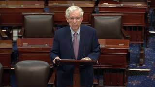 McConnell Remarks On Outstanding Business [upl. by Yhtak]