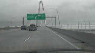 Crossing the Arthur Ravenel Jr Bridge [upl. by Hsan14]